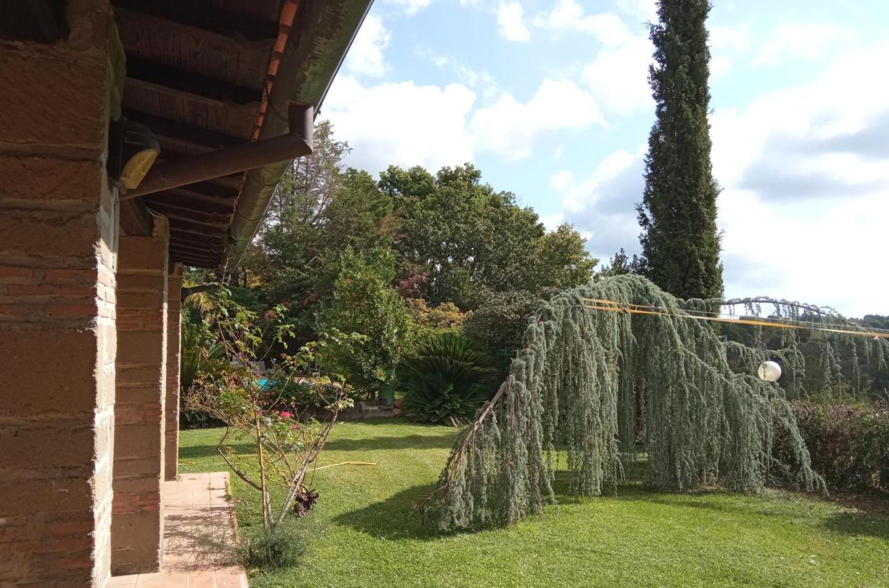 Villa Con Piscina Canale Monterano Dış mekan fotoğraf